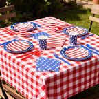 Ziliny 280 Pcs American Flag Patriotic Party Supplies Set, Serve 40 - Image 6