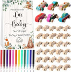 WinnerWhy Baby Shower Games Decorate a Car Craft Kit, Animal by WinnerWhy