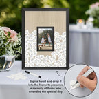 Americanflat 12x16 Shadow Box Frame - Matted to 4x6 - Black - Image 4