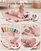 Blissful Diary Baby Play Gym, 5 Development Zones Activity Tummy Time Mat - Image 6