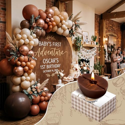 Pangda 24 Sets a Baby is Brewing Baby Shower Coffee Bean Candles - Image 5