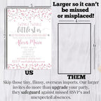 Amanda Creation Custom Baby Shower Invites Twinkle Sprinkle Baby Shower Invitation 20 5x7 Personalized Invites With Envelopes - Image 7