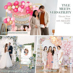 WellSign 6.6FTx6.6FT Wedding Balloon Arch Backdrop Stand Adjustable - Image 5