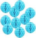 PATIKIL 10pcs 14" Honeycomb Balls Tissue Paper Pom Poms, Party Hanging Paper Honeycomb Balls Decoration for Birthday Wedding Home Backdrop Decor, Dark Blue by PATIKIL