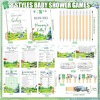 Funnymoom 426 Pcs Golf Baby Shower Games, 8 Activities Bingo Cards - Image 3