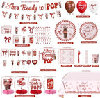 202Pcs Ready to Pop Baby Shower Decorations Kit for 24 Guests - Image 2