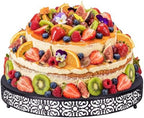 Wenqik 20 Inch Cake Stand Round Metal Cupcake by Wenqik