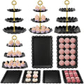 Kootek 10pcs Cupcake Stand Dessert Table Display Set Serving Tray for Party by Kootek