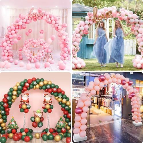 IDAODAN Balloon Arch Kit and Balloon Pump, Balloon Arch Stand with Electric Balloon Pump, Adjustable Wide Garland Arch for Wedding Baby Shower Birthday Party Supplies Decorations - Image 5
