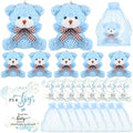 Sasylvia 25 Set Bear Party Favors for Guest 25 Mini Tiny Keychains 25 Thank You Tags 25 Organza Bag by Sasylvia