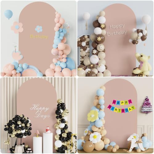 Wokceer 7.2FT Arch Backdrop Stand and Cover Set,Arch Stand with Nude Cover - Image 5