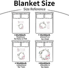 Custom Name Baby Milestone Blanket - Baby Milestone Monthly Blanket with Double Sided for Boy Girl Baby Photography Props - Pink Elephant Blanket Gifts for Kids Infant - Image 7
