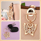 24Pcs Butterfly Keychain Party Favors Butterfly Design Key Chain for Bridal Shower Butterfly Shaped Keychains for Guests Wedding Favor Party Baby Shower Souvenir Supplies and Decorations - Image 4