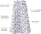 HALO SleepSack, 100% Cotton Wearable Blanket, Swaddle Transition Sleeping Bag, TOG 0.5 - Image 2
