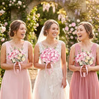 Auihiay 64Pcs Hydrangea Artificial Flowers Bulk, Faux Hydrangeas Heads - Image 2