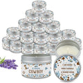24Pcs Cowboy Baby Shower Party Candles for Gender Reveal by Nlicrst