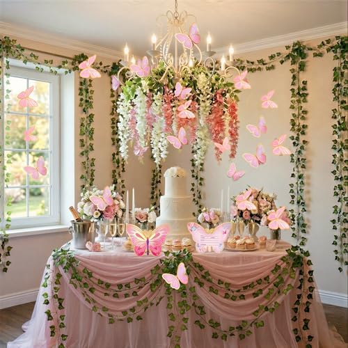 Vexillum 76 Pcs Fairy Garden Party Decorations Set for Birthday Wedding by Unknown