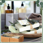 50 Sets Eucalyptus Soaps Wedding Favors Bulk with Thank You Cards - Image 7