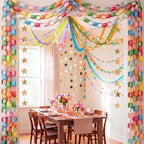 TaoBary Colorful Party Decorations 600 Sheet Paper Chain - Image 2