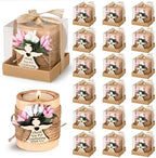 LemonRoad 20 Sets Wooden Tealight Candle Holders for Baptism Gift Christening Party Favors Personalized Baby Birthday Bridal Baby Shower Party Guest Favors Return Gifts by Unknown