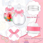 48 Pcs Baby Shower Favor Bottles Mini Milk Bottle Party Favor Gift, Pink - Image 3