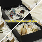 iloMAOZX Black Gift Box, 9x9x4 Inch Gift Boxes for Presents & Packaging - Image 5