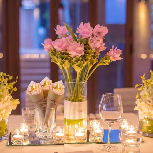Conelist Brown 20 Pcs Rose Wedding Candles for Guests Mini Flower Shaped Candles Bouquet Floral Tealight Bulk Table Decor Gifts for Women Bridesmaid Bridal Shower Birthday Party Favors (Rose) - Image 3