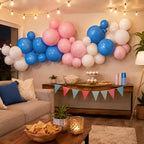 Garland Balloons Reusable, PVC Party Decor Arch Kit，7balls-Red - Image 7
