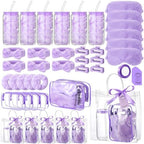 48 Pcs Baby Shower Game Prizes Gift Set for Guests, Purple by Acellegic