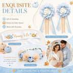 Little Pumpkin Baby Shower Decorations Boy, Fall Baby Shower Supplies Decor - Image 4