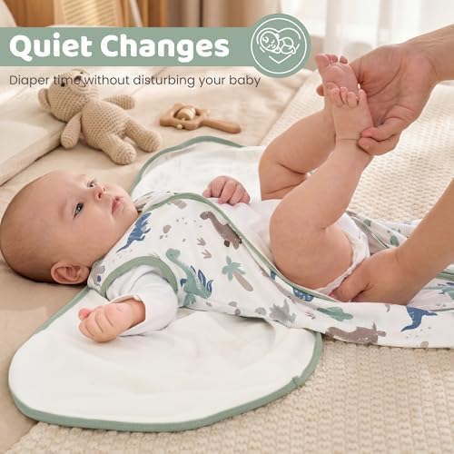 Baby Swaddle Sleep Sack 0-3 Months, Cotton Swaddles for Newborns - Image 6