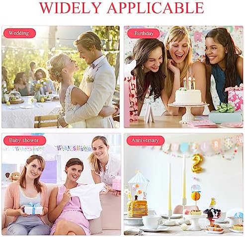 HOMSFOU Paperboard Suitcase Box Set of 3 Floral Print Decorative Storage Boxes with Handles Cardboard Gift Box for Flower Storage Wedding Birthday Baby Shower Party - Image 6