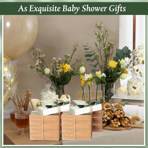 12 Sets Eucalyptus Soaps Wedding Favors Bulk with Thank You Cards - Image 6