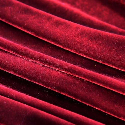 GLORY SEASON Velvet Tablecloth Luxurious Solid Round Table Cloth,Oblong Retro Farmhouse Ruffle Tablecloths Washable Table Cover for Party Wedding Baby Shower Kitchen Dinning Tabletop Decoration - Image 7