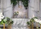 SquarePie Sequin Tablecloth 90x132 Inch Silver for Disco Wedding Party - Image 3