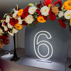 LED Neon Signs Number 6 Birthdays Decor Neon Lights Party USB Plus Battery Case Light up your baby's birthday with our Neon Number Six Sign (Number 6) - Image 4