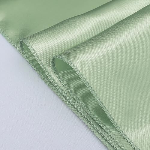 50 Pack Sage Green Satin Chair Bows, Sage Chair Ribbons for Wedding Decor - Image 7