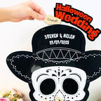 Personalized Sugar Skull Guest Book Alternative, Day of the Dead Wedding - Image 2