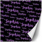 AOFUN Custom Gifts Paper Gifts For Husband Personalized Name Text Fashion Birthday Gift Custom Name Gift 3 Rolls 58" x 23" - Image 3