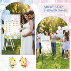 Yousoontic Bee Gender Reveal Voting Board with Easel Display Stand Voting What Will Baby Bee Gender Reveal Decorations Decorations for Boy or Girl Party Supplies - Image 3
