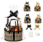 4 Set Baskets for Gifts Empty, Woven Bamboo gift baskets empty by Unknown