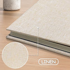 Large Photo Album Scrapbook, Holds 4x6, 8x10 Pictures, Self-Adhesive Pages for Baby, Wedding, Travel & Family Memories, Includes Metallic Pen & Scraper, DIY Memory Book for Gifts 11" X 10.8" 60 Pages - Image 4