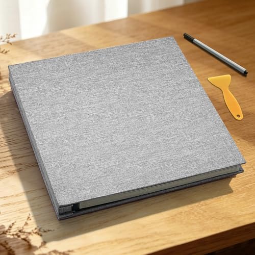 Large Photo Album Self Adhesive Scrapbook Album for 4x6 5x7 8x10 Pictures DIY Photo Book for Wedding, Anniversary, Christmas, Baby Shower, Ideal for Preserving Precious Moments - Image 6