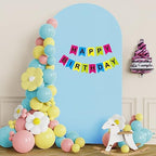 Arch Backdrop Stand and Cover Set, 7.2ft Arch Stand with Dusty Blue Cover - Image 5