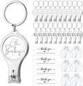 Vesici 50 Sets Baby Shower Nail Clipper Party Favors for Guests, Oh Baby by Vesici