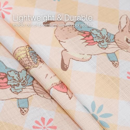 Peter Rabbit Book Tablecloth 60 x 84 Inch Rectangle Spring Table Cover for Dining Room, Tea Party & Entertaining, Woven Fabric, (100% Officially Licensed Product) by Franco Heritage - Image 5