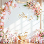 Besutolife Square Arch Backdrop Cover, 6.6×6.6 FT Spandex Arch Covers Stretchy Fitted Balloon Arch Stand Cover for Wedding, Birthday Party, Baby Shower, Photo Booth, Graduation Ceremony, White by Besutolife