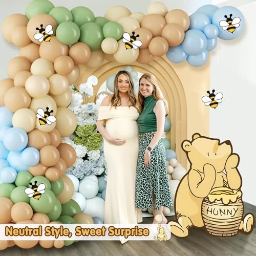 Classic Winnie Bear Baby Shower Birthday Decorations Cutout Large 27.5Inch - Image 6