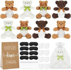 Chicingyou 8 Set Bear Blindfolded Diaper Changing Baby Shower Games by Chicingyou