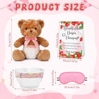 Simgoing 19 Pcs Bear Diaper Changing Game Supplies, Fashion, Pink - Image 2